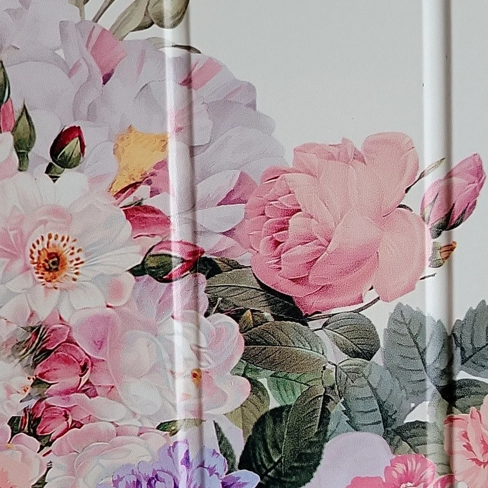 Cottage Chic Core Tablet Cover Floral Roses 10x7 - Picture 6 of 7